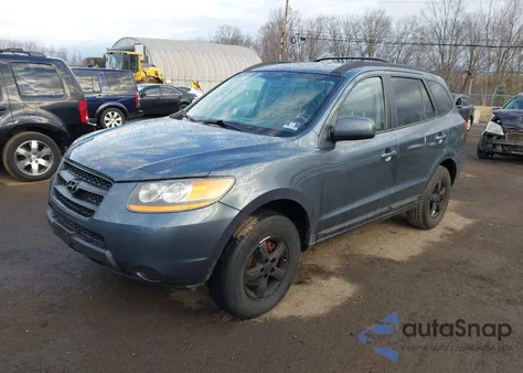 2008 Hyundai Santa Fe Gls z USA, uszkodzony, nr VIN 5NMSG73DX8H195628